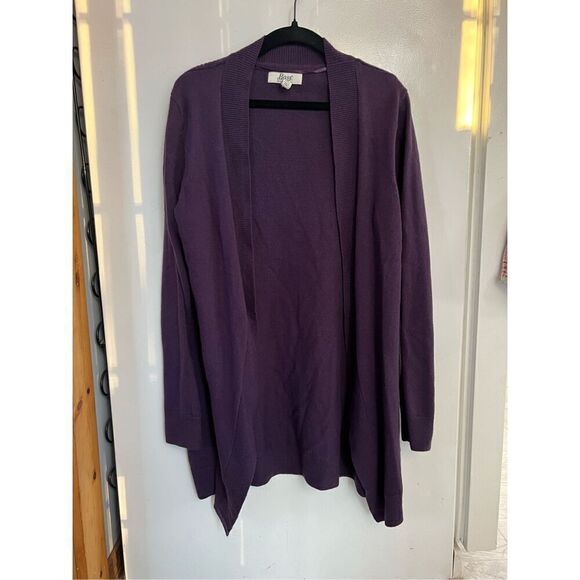 G.H. Bass & Co. Sweaters - Bass GH Bass & Company Purple Sweater Cardigan Woman’s Size Medium
